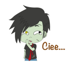 ZOKIN : Zombie Masa Kini sticker #12774973