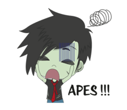 ZOKIN : Zombie Masa Kini sticker #12774974