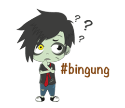 ZOKIN : Zombie Masa Kini sticker #12774975