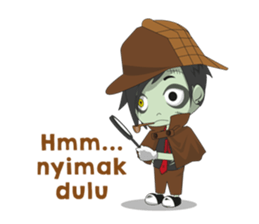 ZOKIN : Zombie Masa Kini sticker #12774978