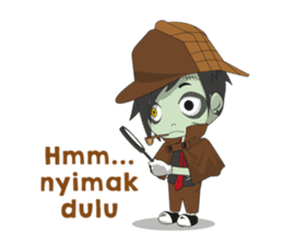 ZOKIN : Zombie Masa Kini sticker #12774978
