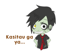 ZOKIN : Zombie Masa Kini sticker #12774979