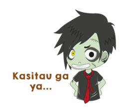ZOKIN : Zombie Masa Kini sticker #12774979