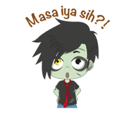 ZOKIN : Zombie Masa Kini sticker #12774983