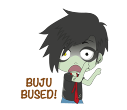 ZOKIN : Zombie Masa Kini sticker #12774984