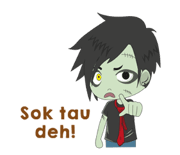 ZOKIN : Zombie Masa Kini sticker #12774985