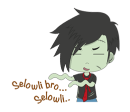 ZOKIN : Zombie Masa Kini sticker #12774986