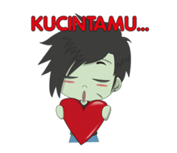 ZOKIN : Zombie Masa Kini sticker #12774988
