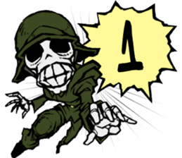 skeleton_soldier_3 sticker #12775104