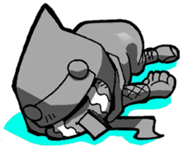 So Goeth the Ninja! sticker #12775356