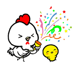 NEW YEAR 2017 sticker #12775397