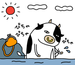 ushi-style sticker #12776065