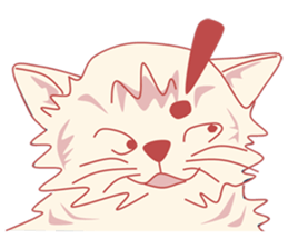 Pretty and nice cats sticker #12776222