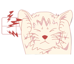 Pretty and nice cats sticker #12776227