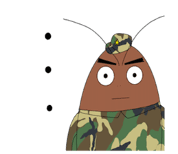 cockroach armys sticker #12776485