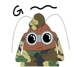 cockroach armys sticker #12776487