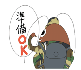 cockroach armys sticker #12776501