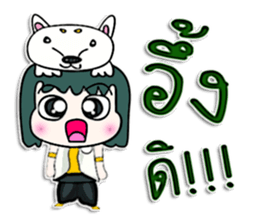 Hello! My name is Makoto.^__^ sticker #12776509