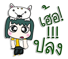 Hello! My name is Makoto.^__^ sticker #12776522