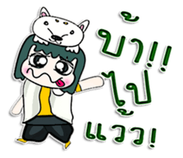 Hello! My name is Makoto.^__^ sticker #12776529