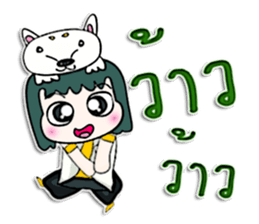 Hello! My name is Makoto.^__^ sticker #12776535