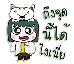 Hello! My name is Makoto.^__^ sticker #12776539