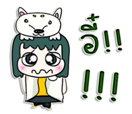 Hello! My name is Makoto.^__^ sticker #12776540