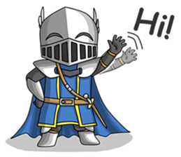 miniknight sticker #12777088
