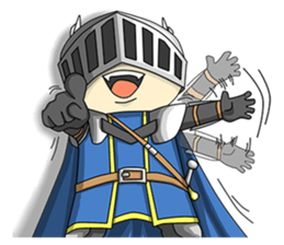 miniknight sticker #12777090