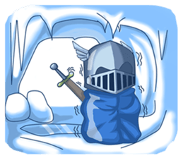 miniknight sticker #12777092