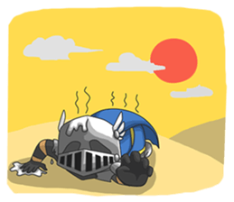 miniknight sticker #12777093