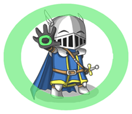 miniknight sticker #12777095
