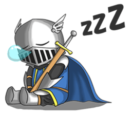 miniknight sticker #12777098