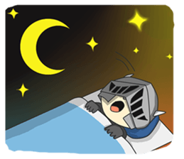 miniknight sticker #12777099