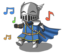 miniknight sticker #12777103