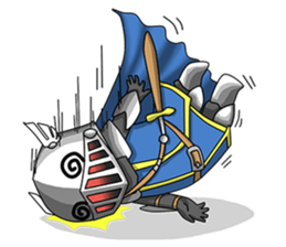 miniknight sticker #12777104