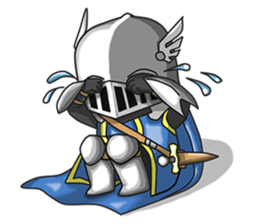 miniknight sticker #12777105