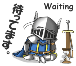 miniknight sticker #12777106