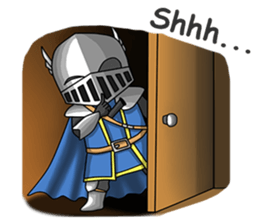 miniknight sticker #12777107