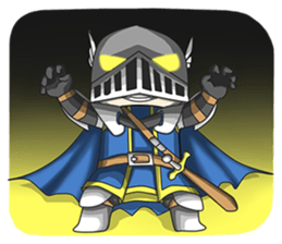 miniknight sticker #12777109