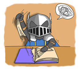 miniknight sticker #12777111