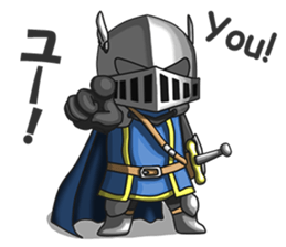 miniknight sticker #12777115