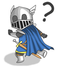 miniknight sticker #12777116