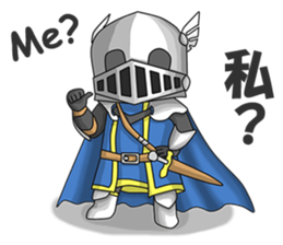 miniknight sticker #12777117