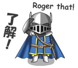 miniknight sticker #12777118