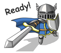 miniknight sticker #12777120