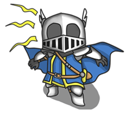 miniknight sticker #12777121