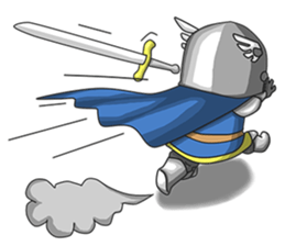 miniknight sticker #12777122