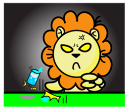 BEN LION ACTUALLY LOVE YOU 8 sticker #12777308