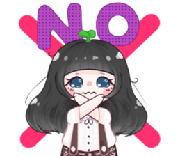 Hana - flower girl sticker #12777528